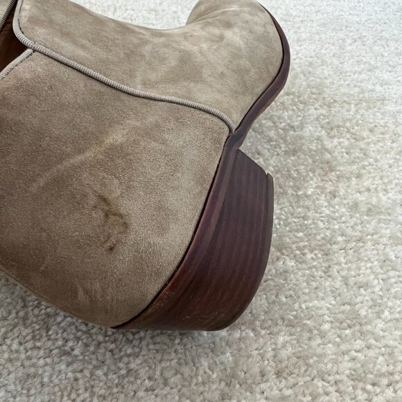 Sam Edelman Petty Suede Booties Ankle Boots 10 - Picture 7 of 11